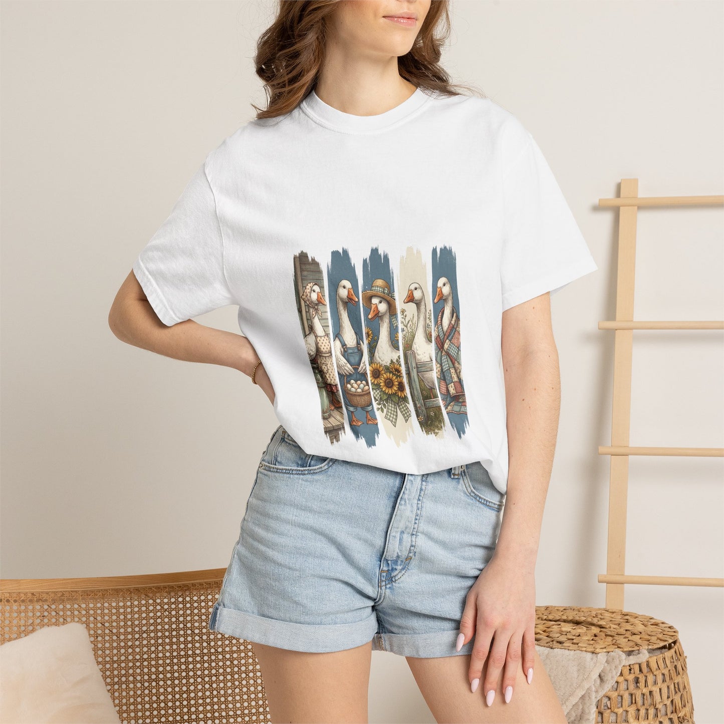 Goose Crew Vintage Farmhouse T-Shirt