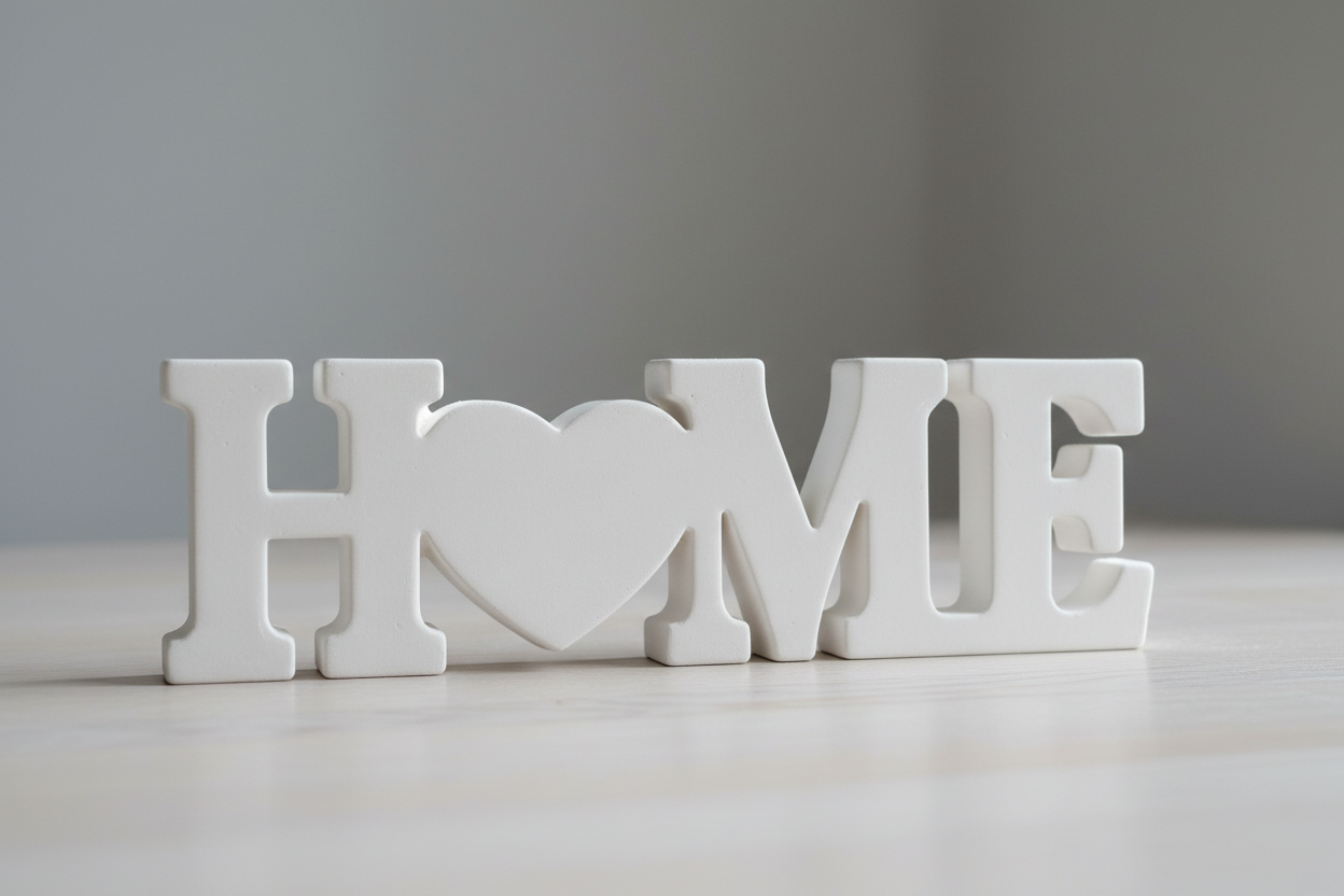 HOME Gips Weiß