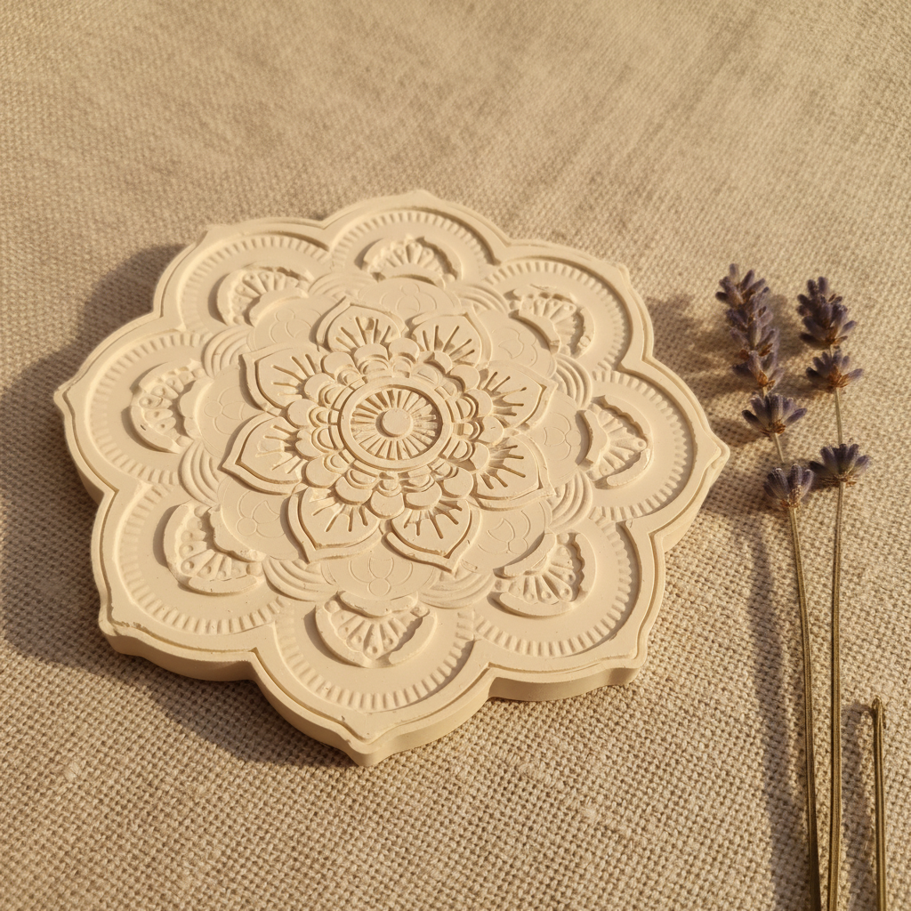 Mandala Duftstein Nahaufnahme