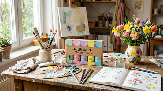 Die Frühlingsfarben 2026: So setzt du Akzente mit Acrylfarben! 🌼