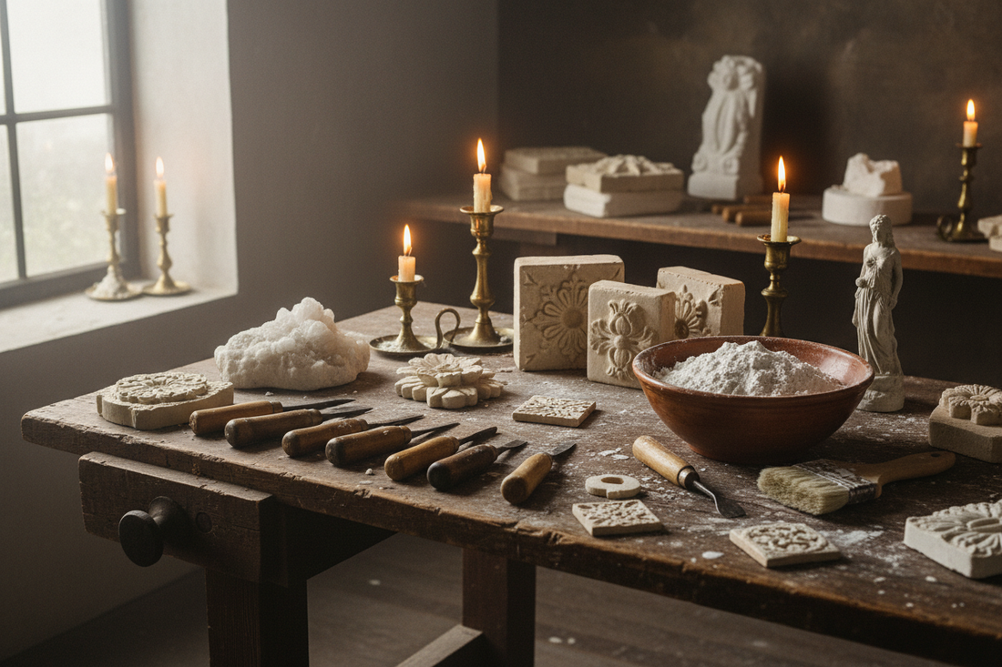 Die Geschichte von Gips im Kunsthandwerk - Cozy Nook Atelier