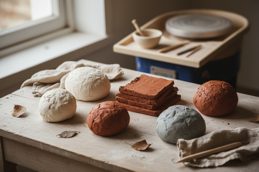 Welcher Ton an der Töpferscheibe ist für Anfänger geeignet - Cozy Nook Atelier