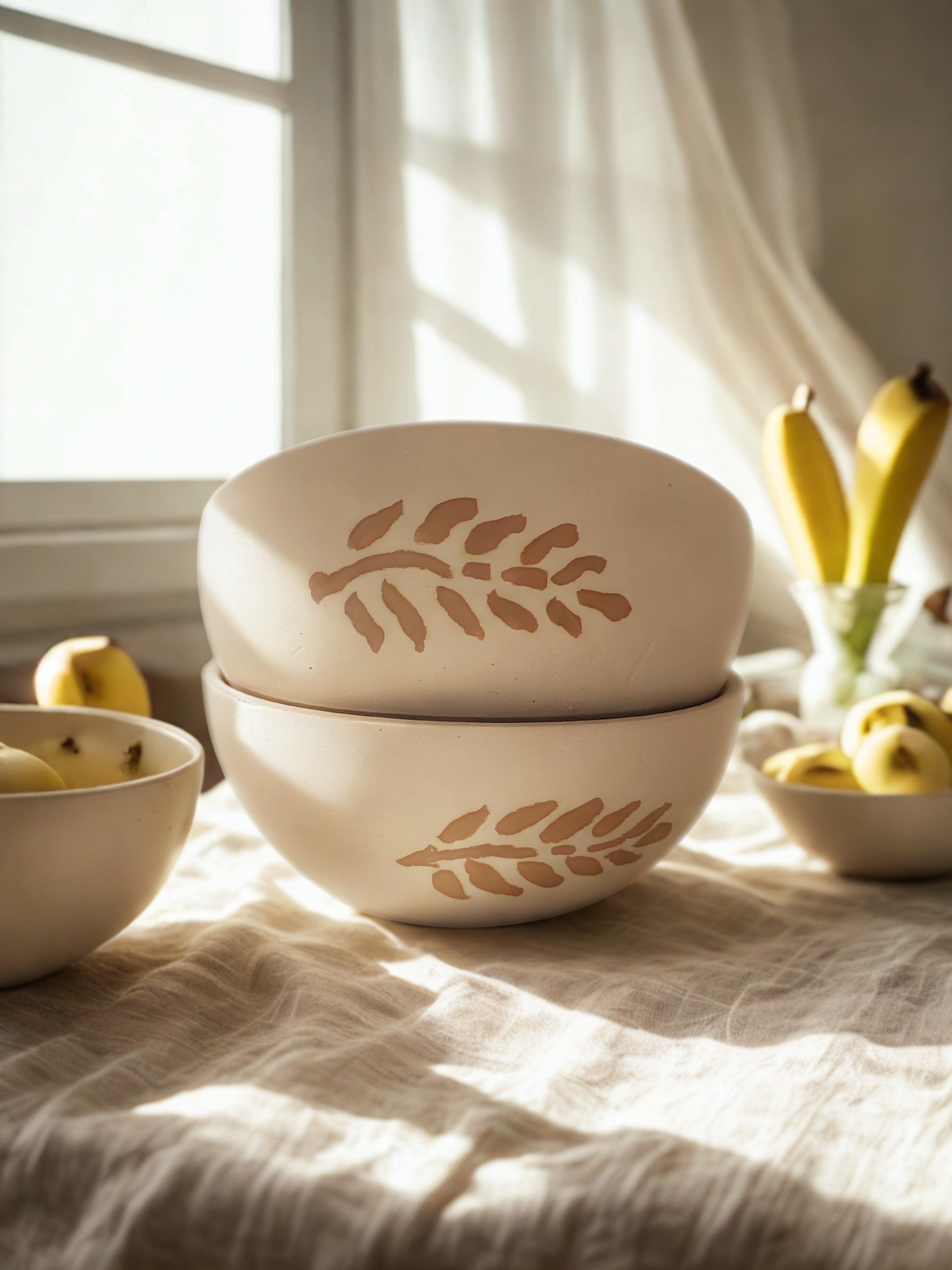 Handgegossene Gipsgefäße – minimalistisch, modern und vielseitig