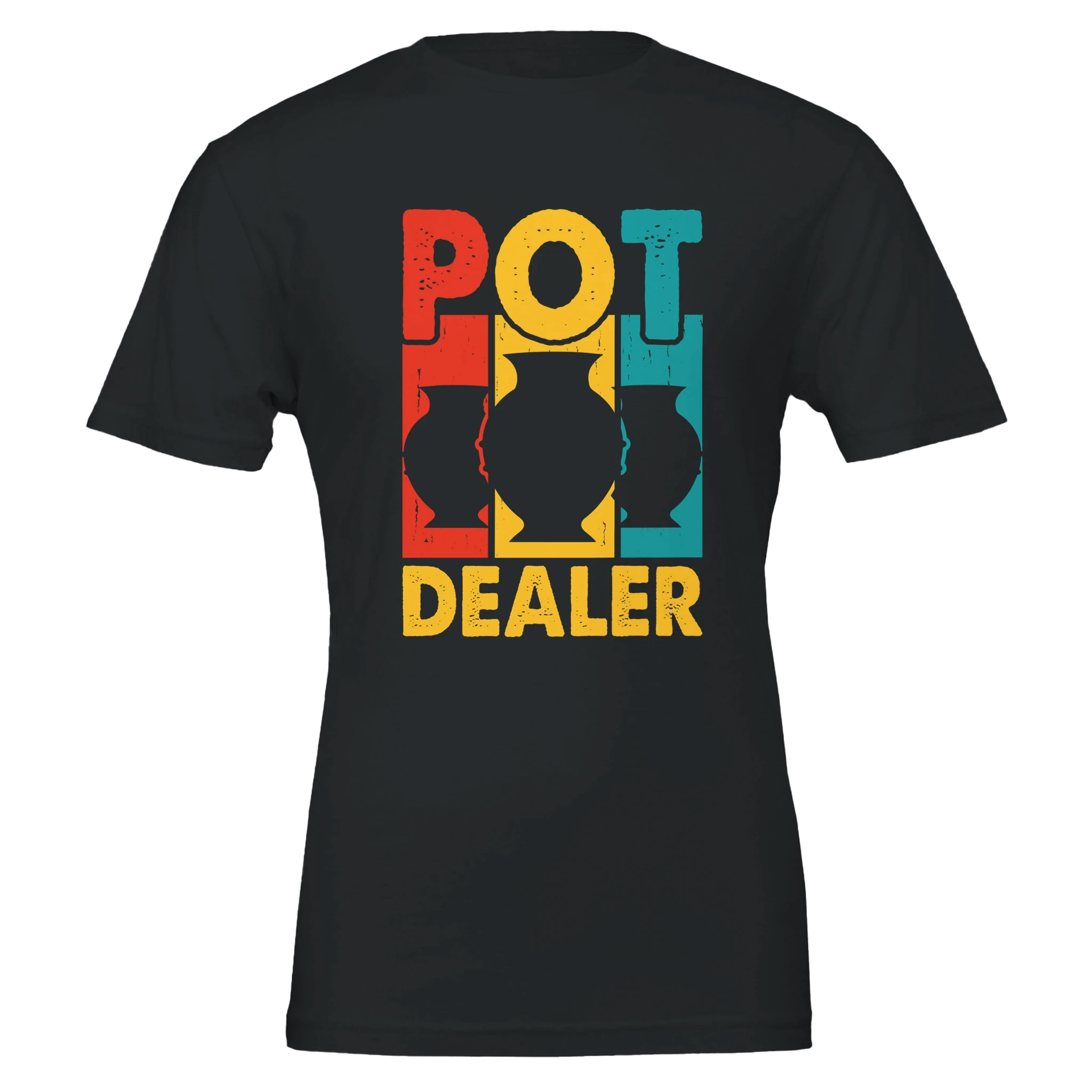 POT DEALER Unisex T-Shirt aus Weicher Baumwolle