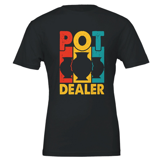 POT DEALER Unisex T-Shirt aus Weicher Baumwolle