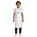 Kinder Schürze mit Tasche – Verstellbare Polycotton Schürze