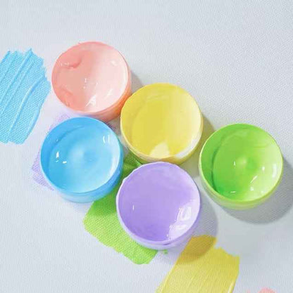 Acrylfarben Set Macaron Töne – 24 Wasserfeste Farben