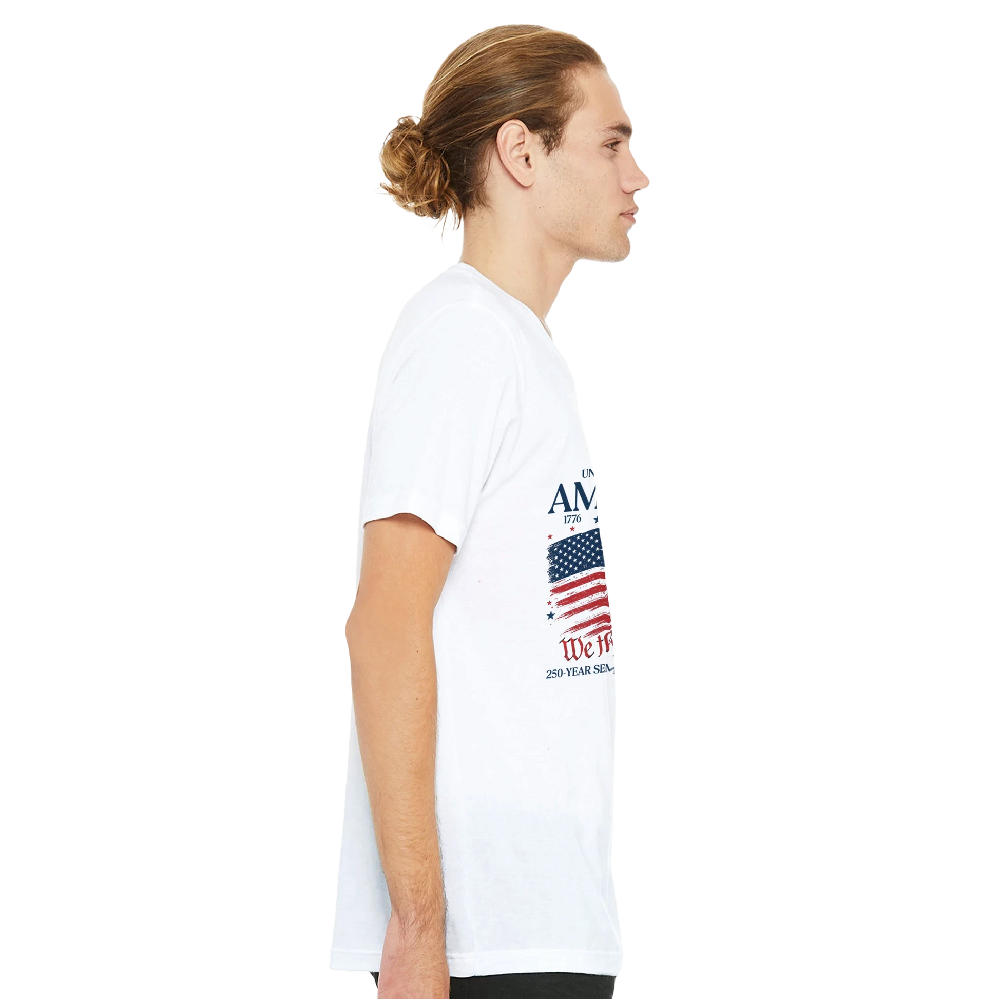 250 Years Eagle Premium Unisex T-Shirt Aus Baumwolle