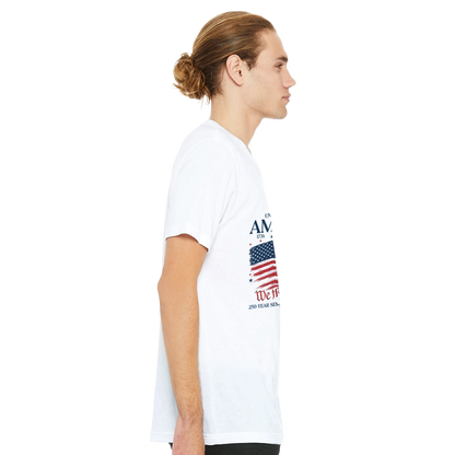 250 Years Eagle Premium Unisex T-Shirt Aus Baumwolle