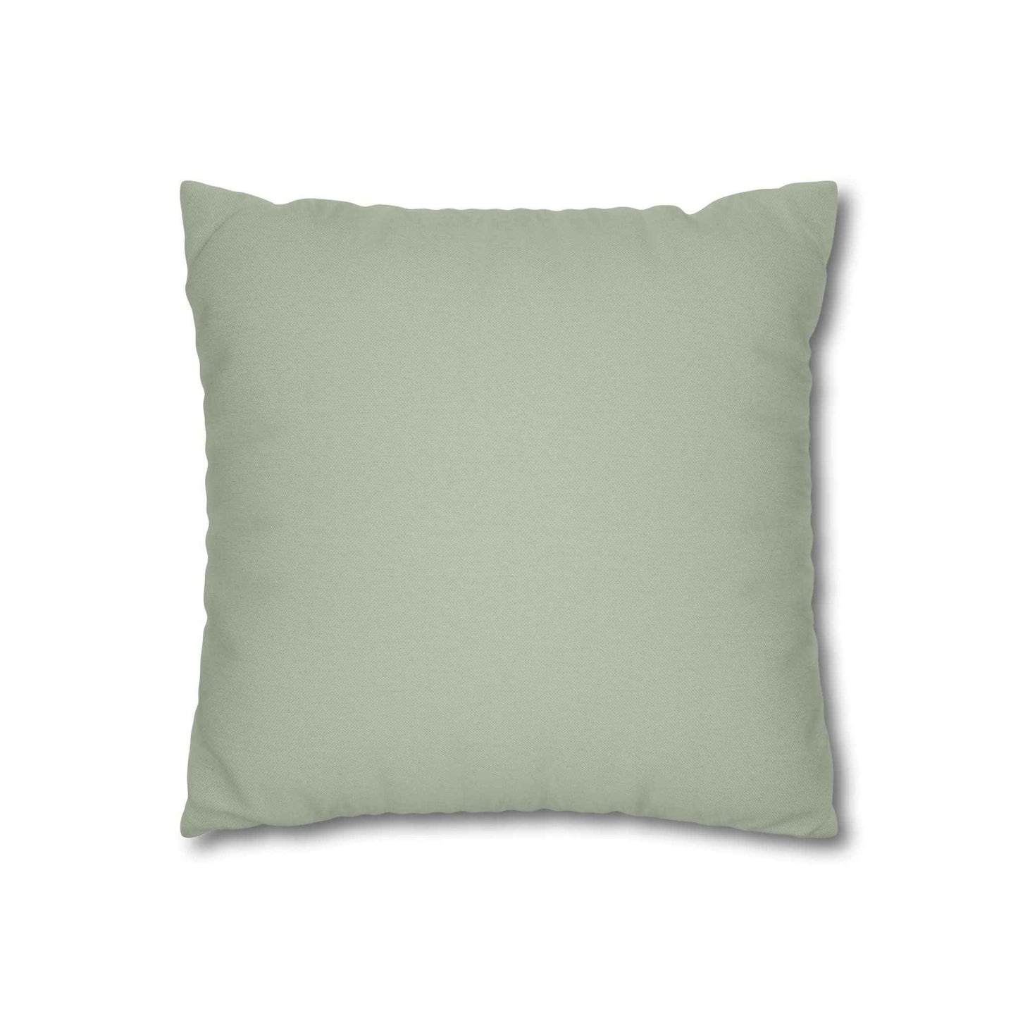 German Text Square Pillowcase — Spun Polyester Decorative Pillow Cover