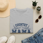 Country-Mama T-Shirt mit Western-Langhorn-Print