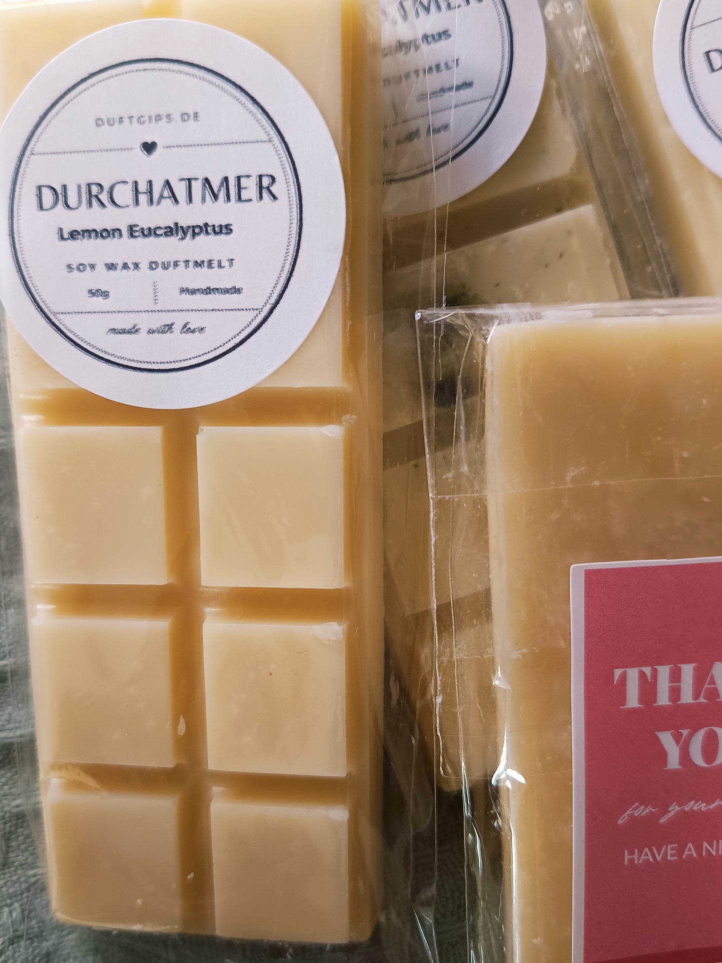 Duftmelts Durchatmer Eucalyptus – Erfrischender Zitronen-Eukalyptus Duft - Cozy Nook Atelier