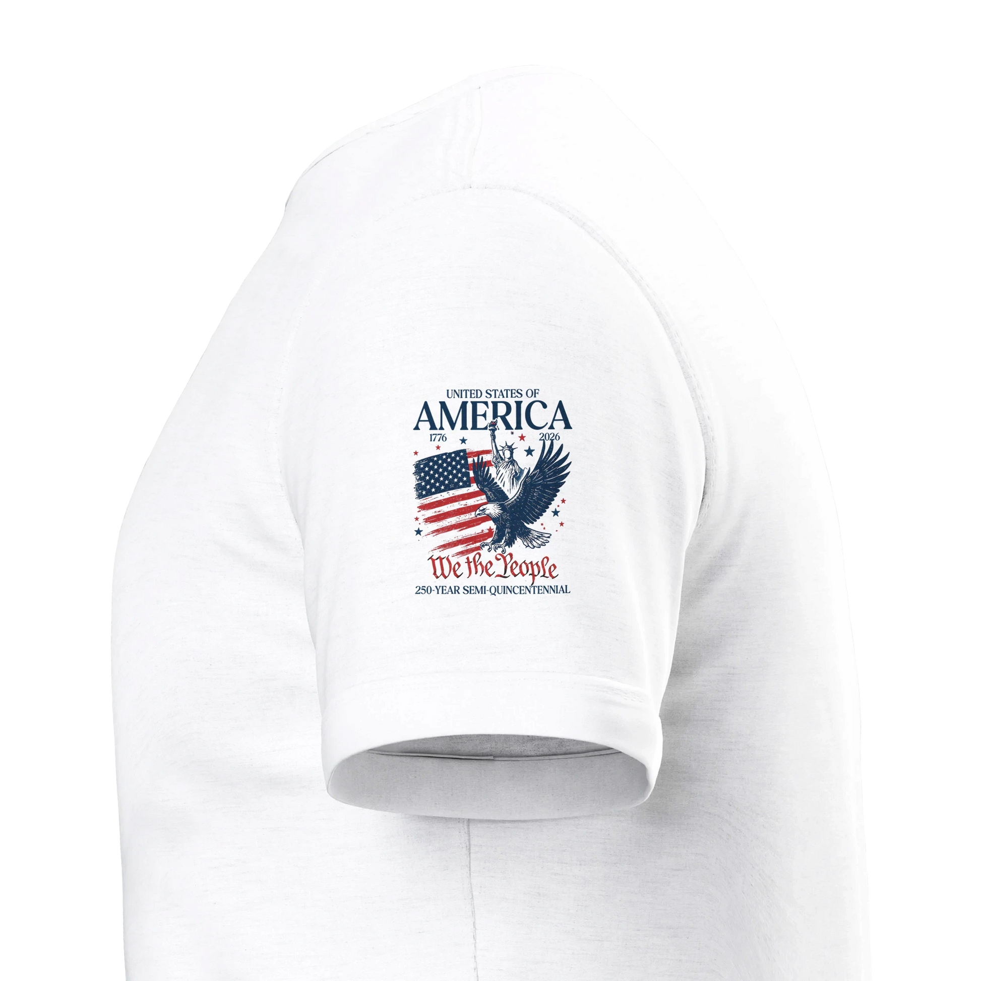 250 Years Eagle Premium Unisex T-Shirt Aus Baumwolle