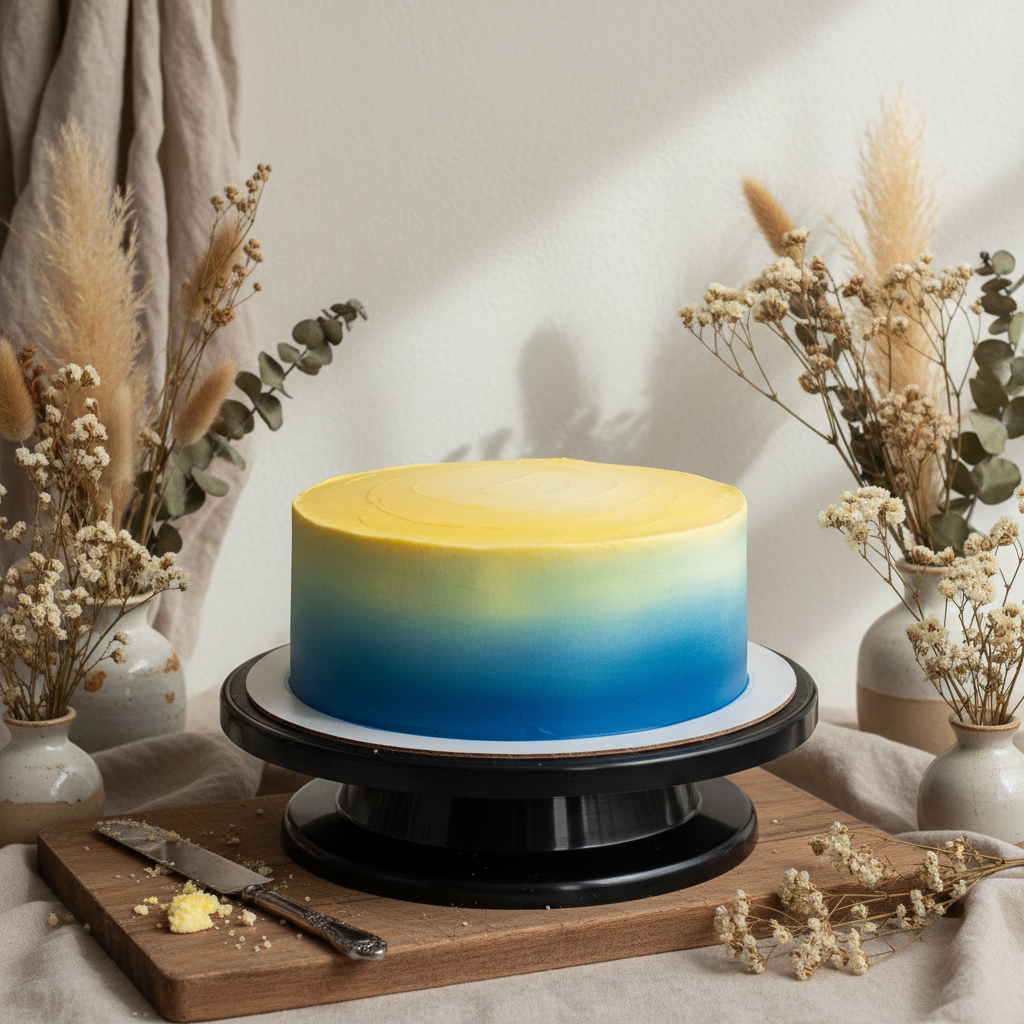 Airbrush Torte – Cozy Nook Style