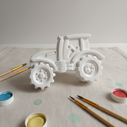 DIY Kreativ Set Traktor – Close-up