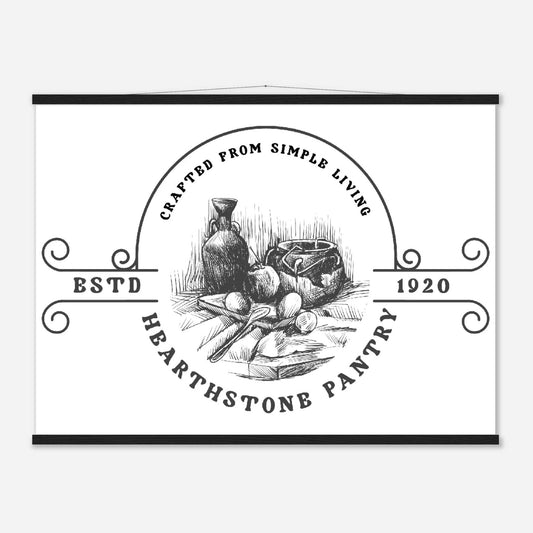 Premium Poster Mit Holzleisten Aus Mattem Kunstpapier