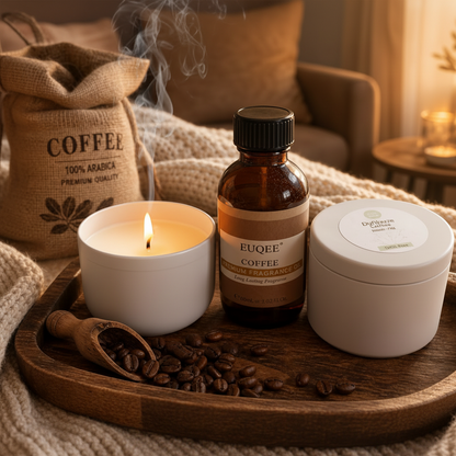 Coffee Duftkerze – Close-up