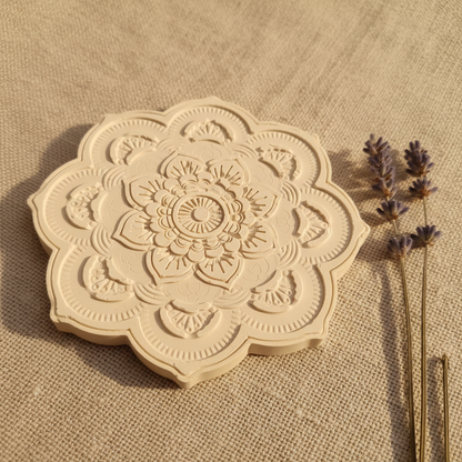 Mandala Duftstein Nahaufnahme