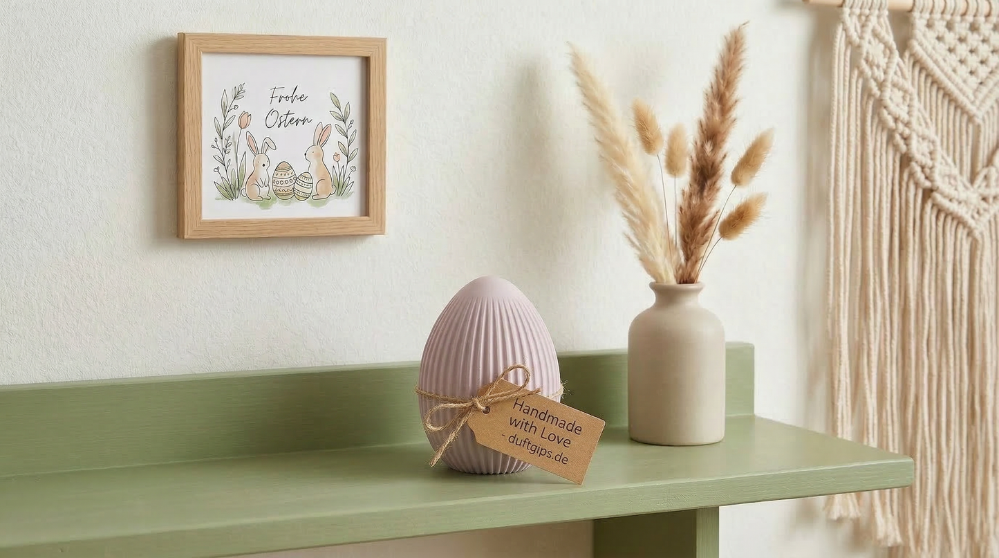3 aufregende handgegossene Gipseier für deine Frühlingsdeko – Jetzt sichern! - Cozy Nook Atelier