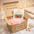 Geschenkbox 10x10x10 | Braun | Weihnachten - Cozy Nook Atelier